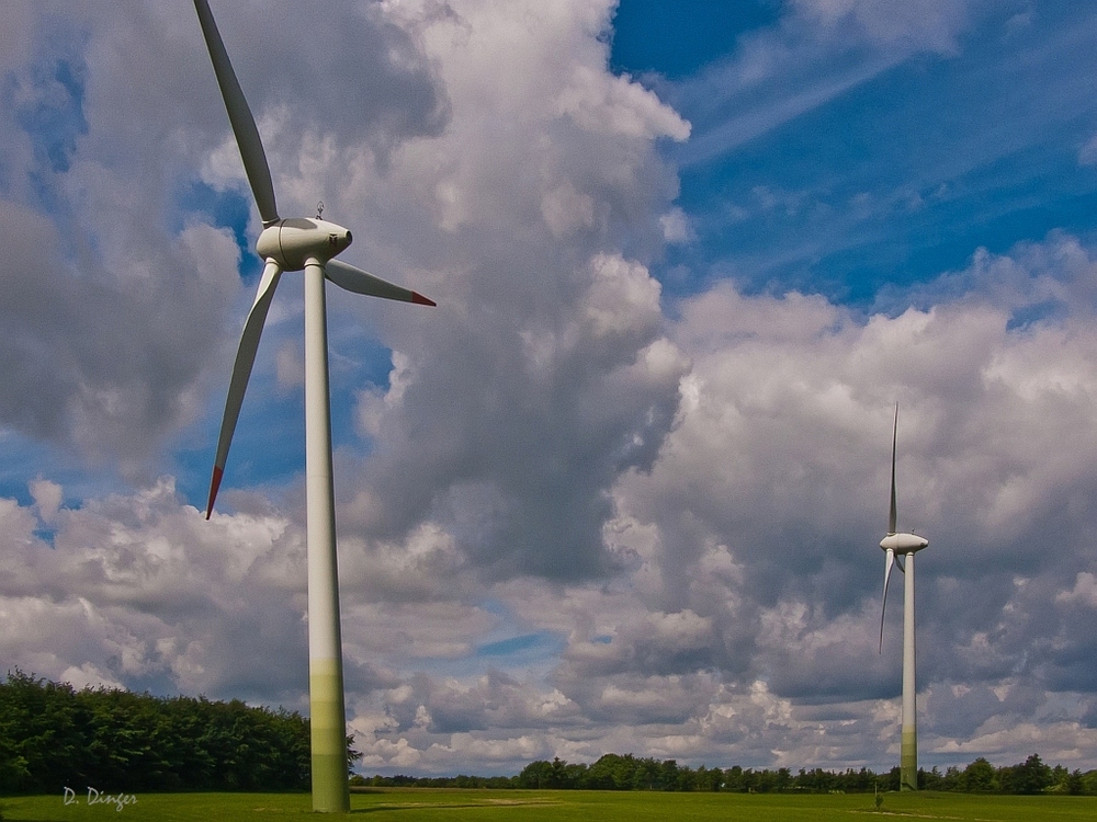 Windpark bei Höfen