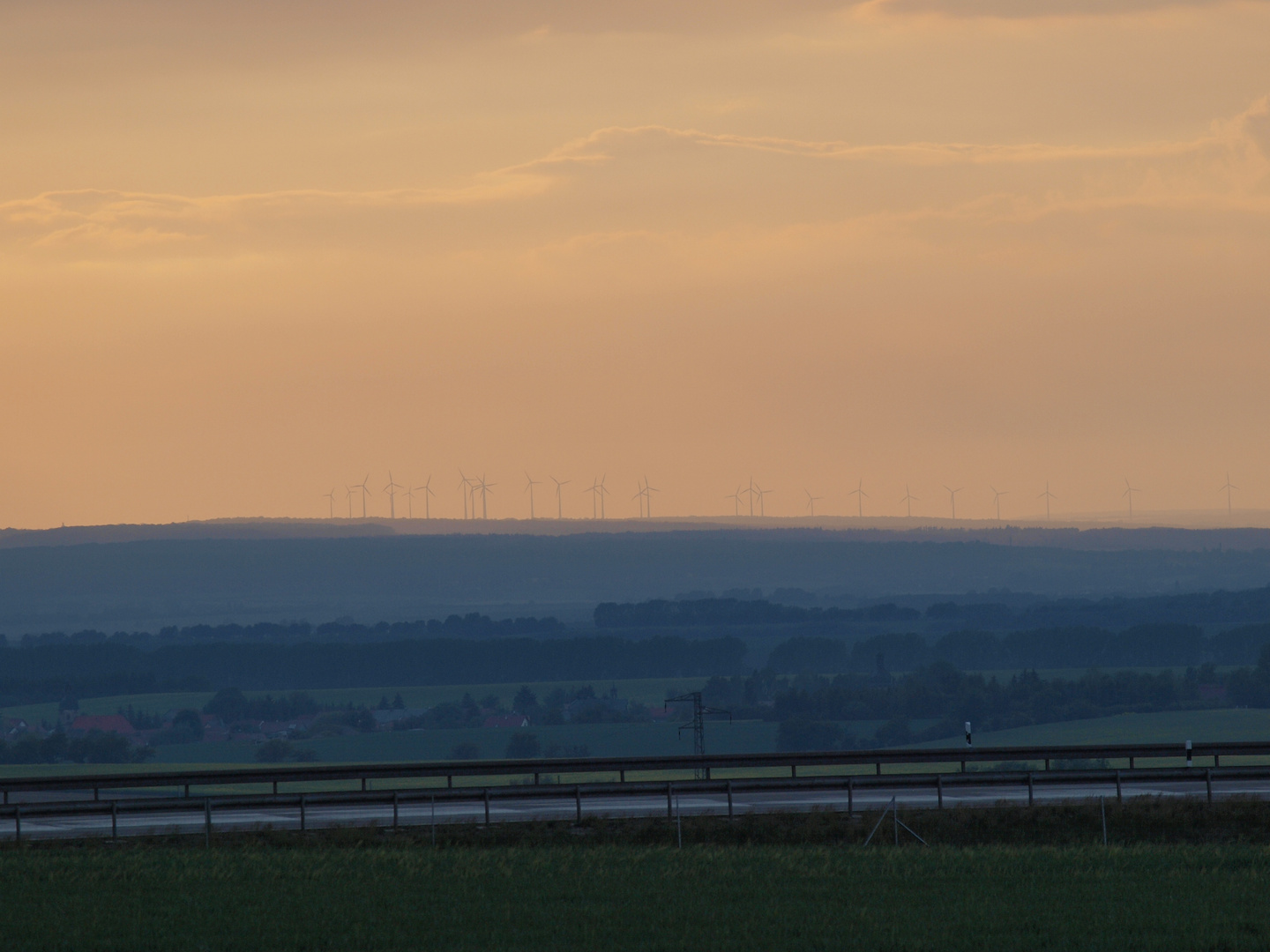 Windpark bei Mühlhausen (Thüringen)