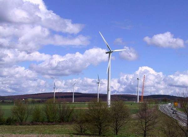 Windpark bei Paderborn