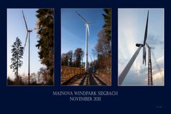 Windpark in Siegbach