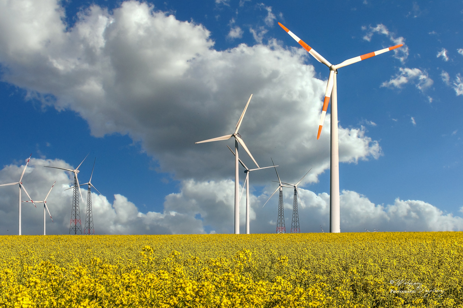 Windpark in Thüringen