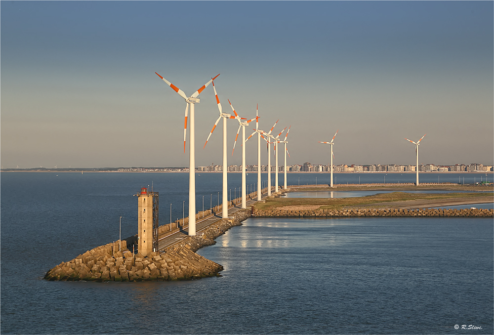 Windpark in Zeebrügge