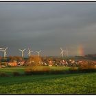 Windpark & Regenbogen