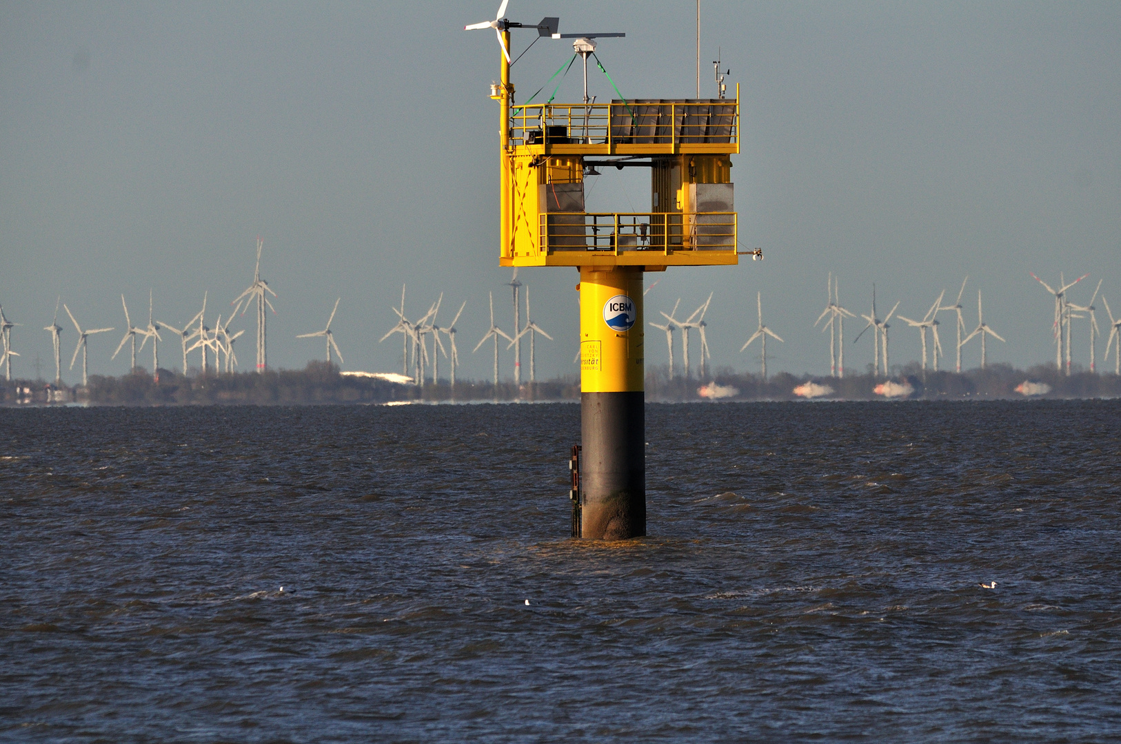 Windpark vor Spiekerogg