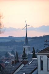 Windrad auf Kirchturm?