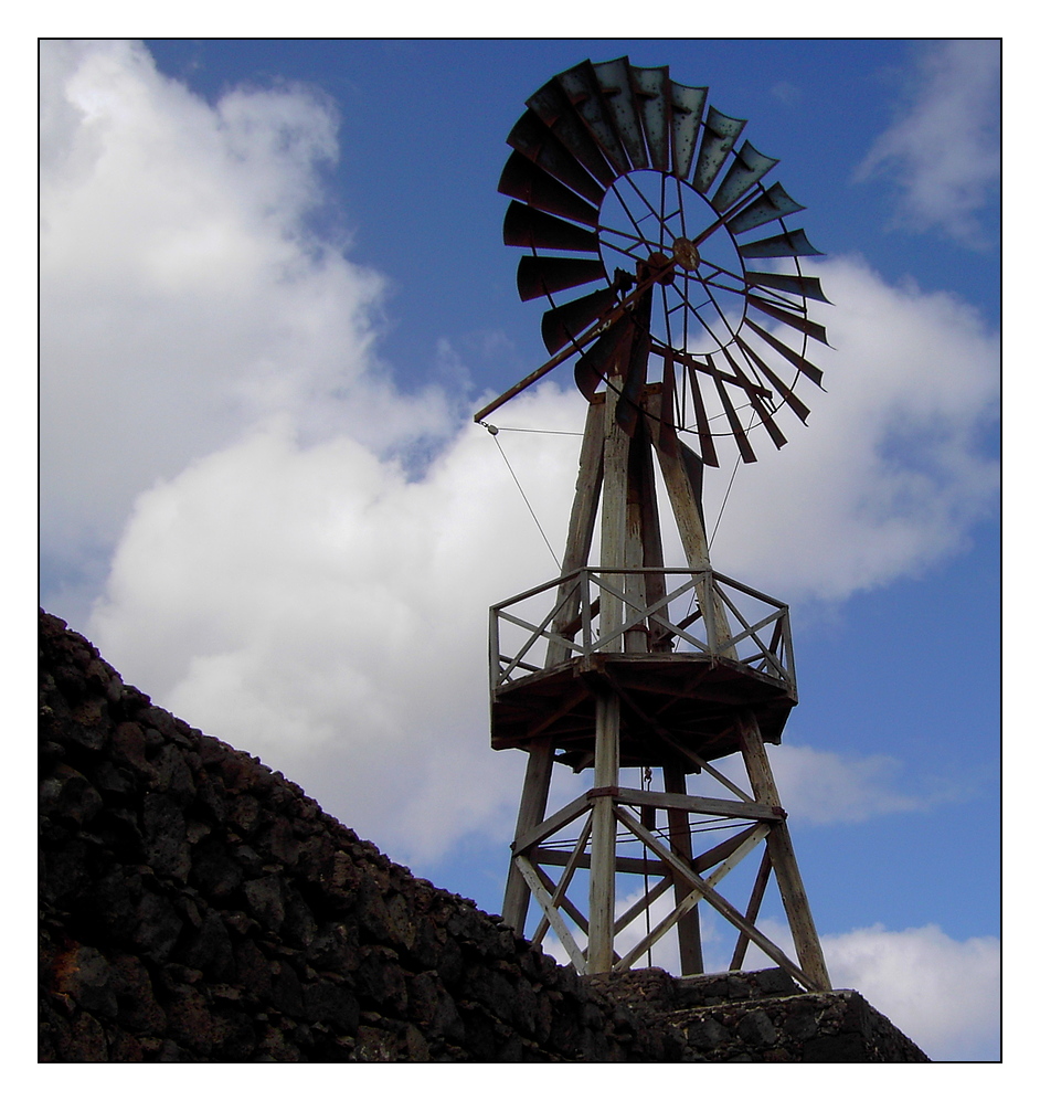 Windrad auf Lanzarote