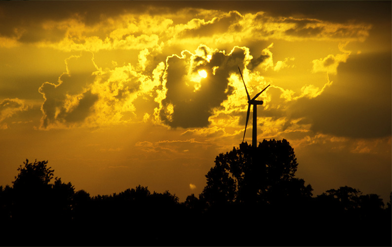 Windrad - Erneuerbare Energie