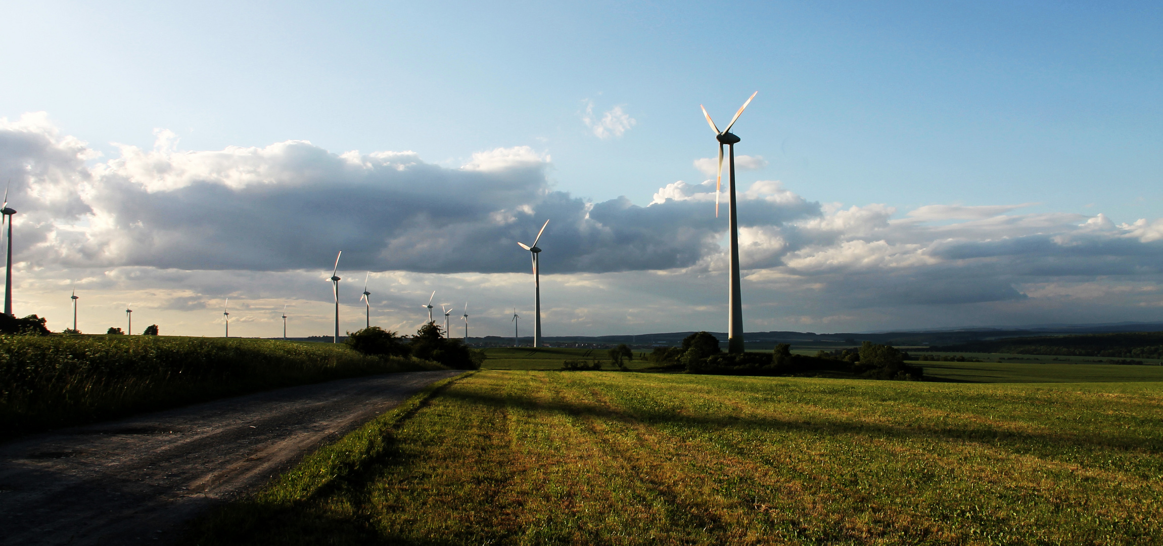 Windräder.