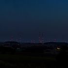 Windräder am Abend