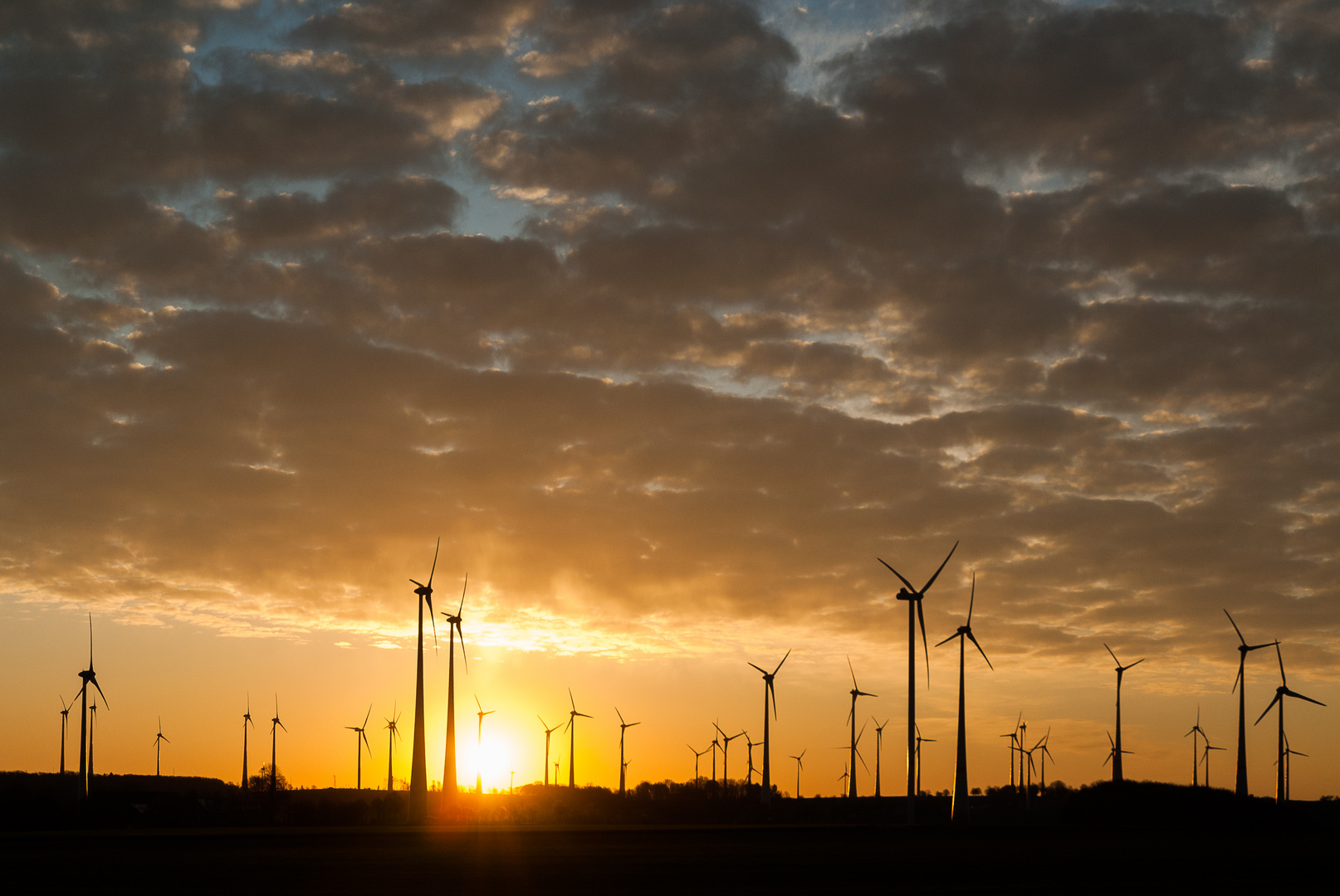 Windräder an der B64