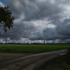 Windräder auf dem Schöppinger Berg - mal etwas anders