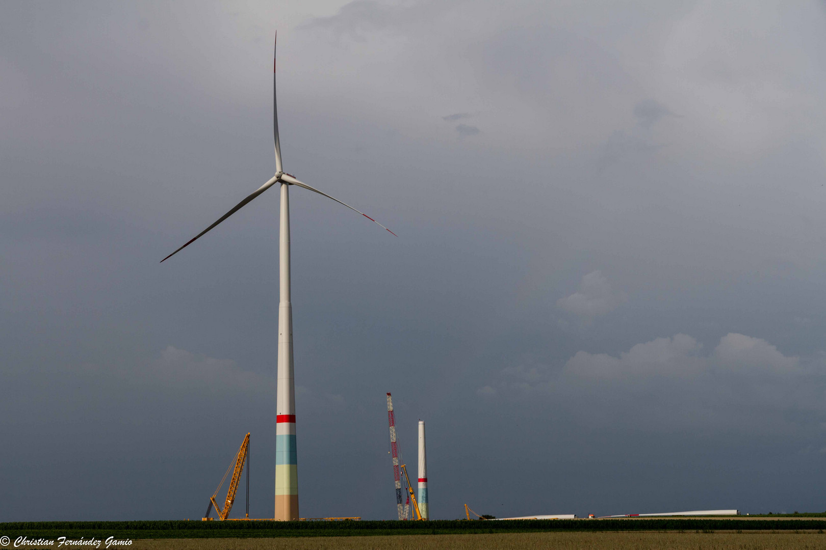 Windräder bei Bellheim 2