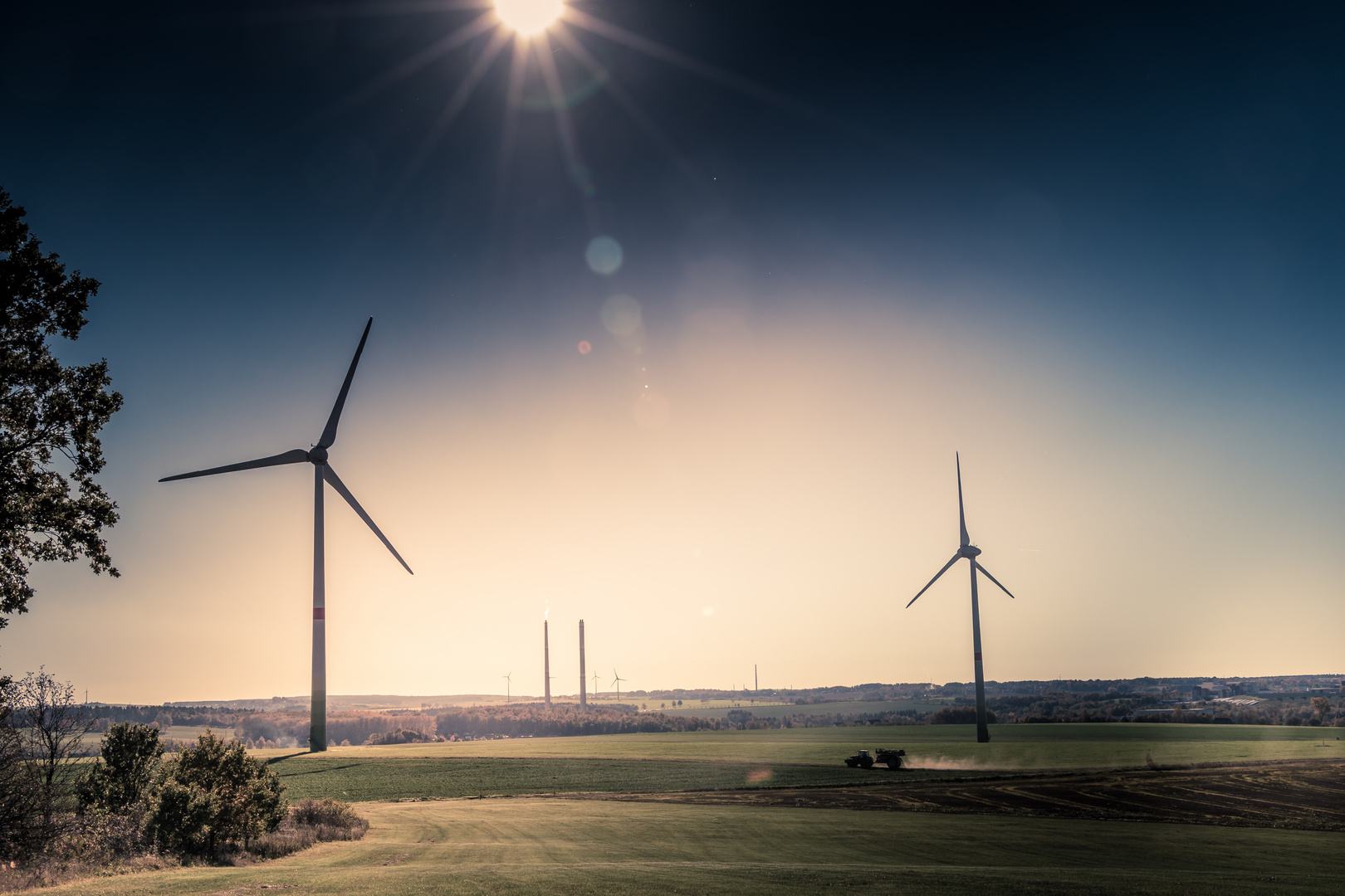 Windräder bei Freiberg