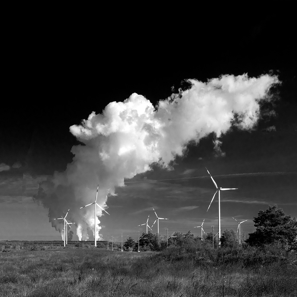 Windräder bei Lauchhammer