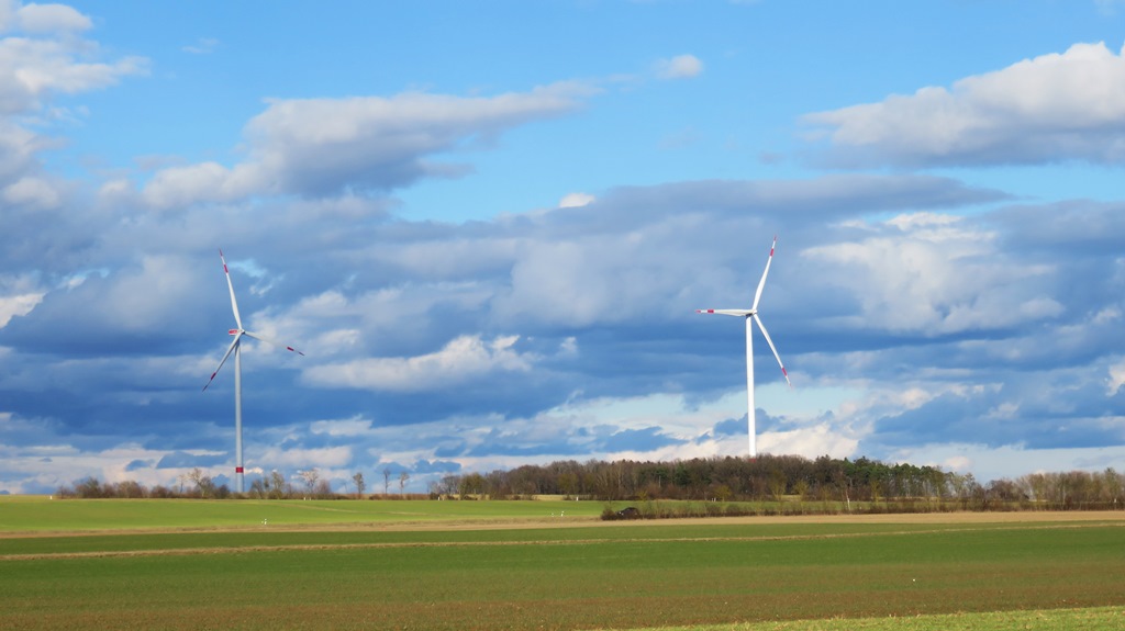 Windräder bei Mindorf