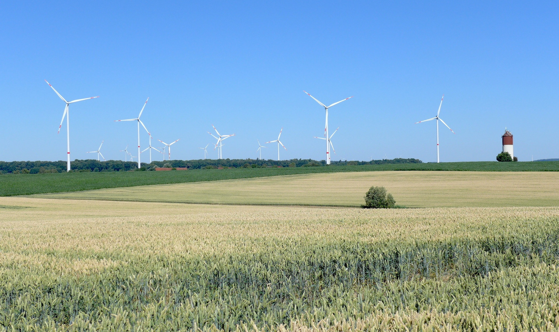 Windräder Hohenlohe