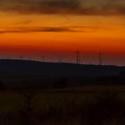 Windräder im Abendrot 001