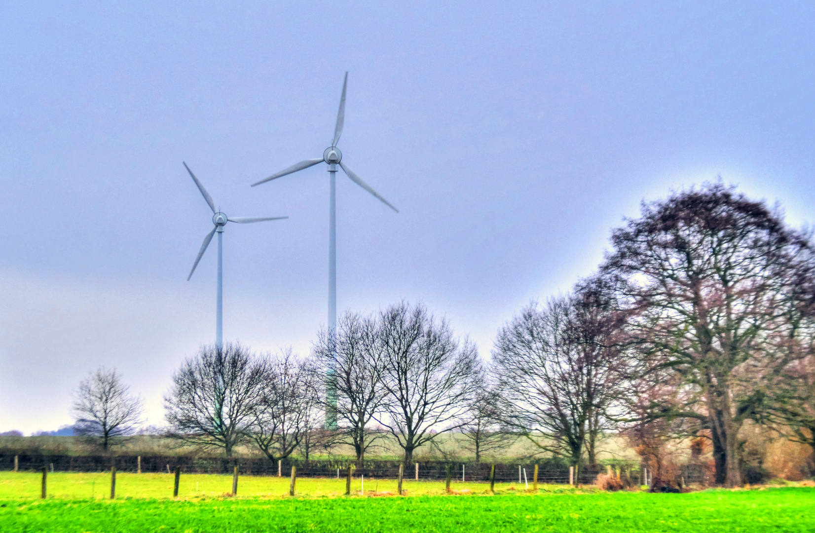 Windräder im Ruhrpott