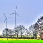 Windräder im Ruhrpott