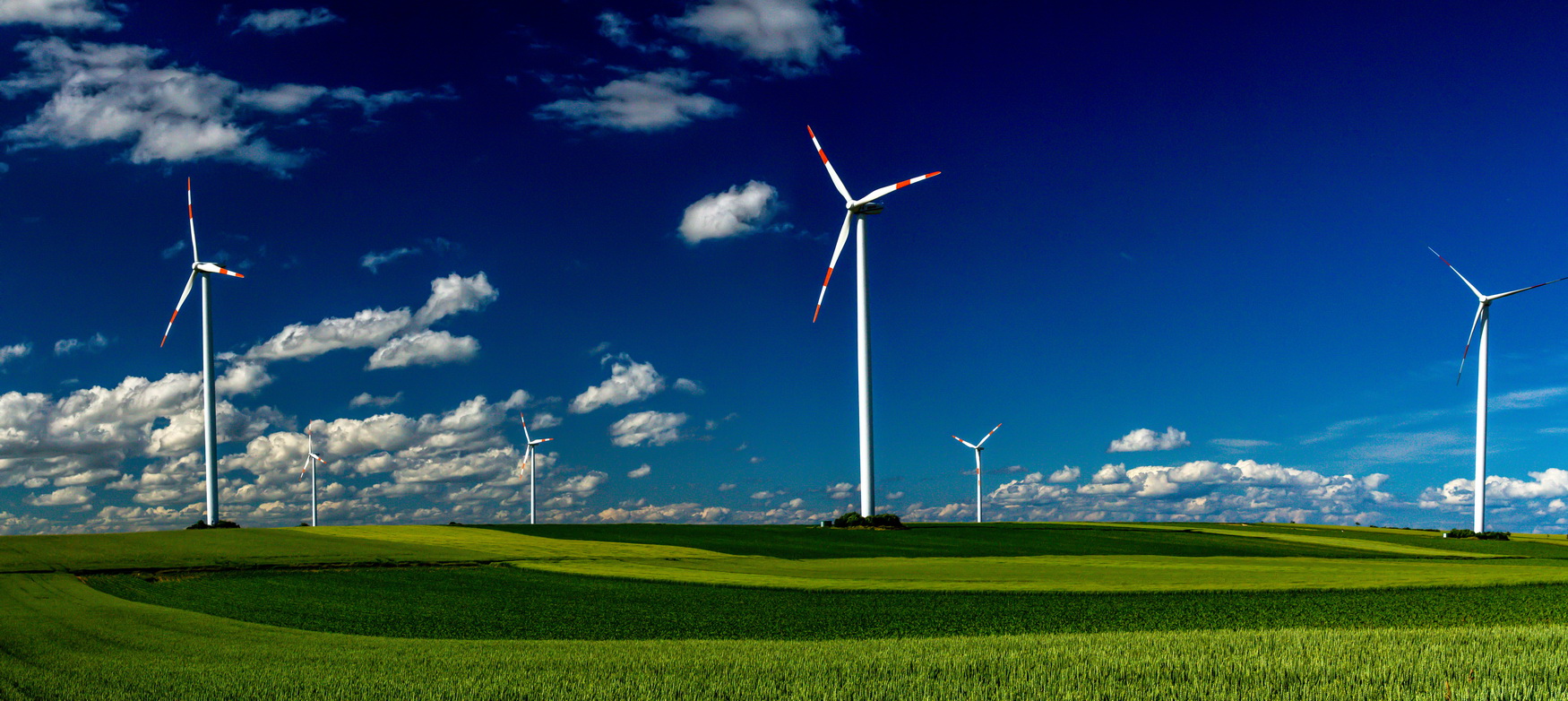 Windräder in der Südpfalz