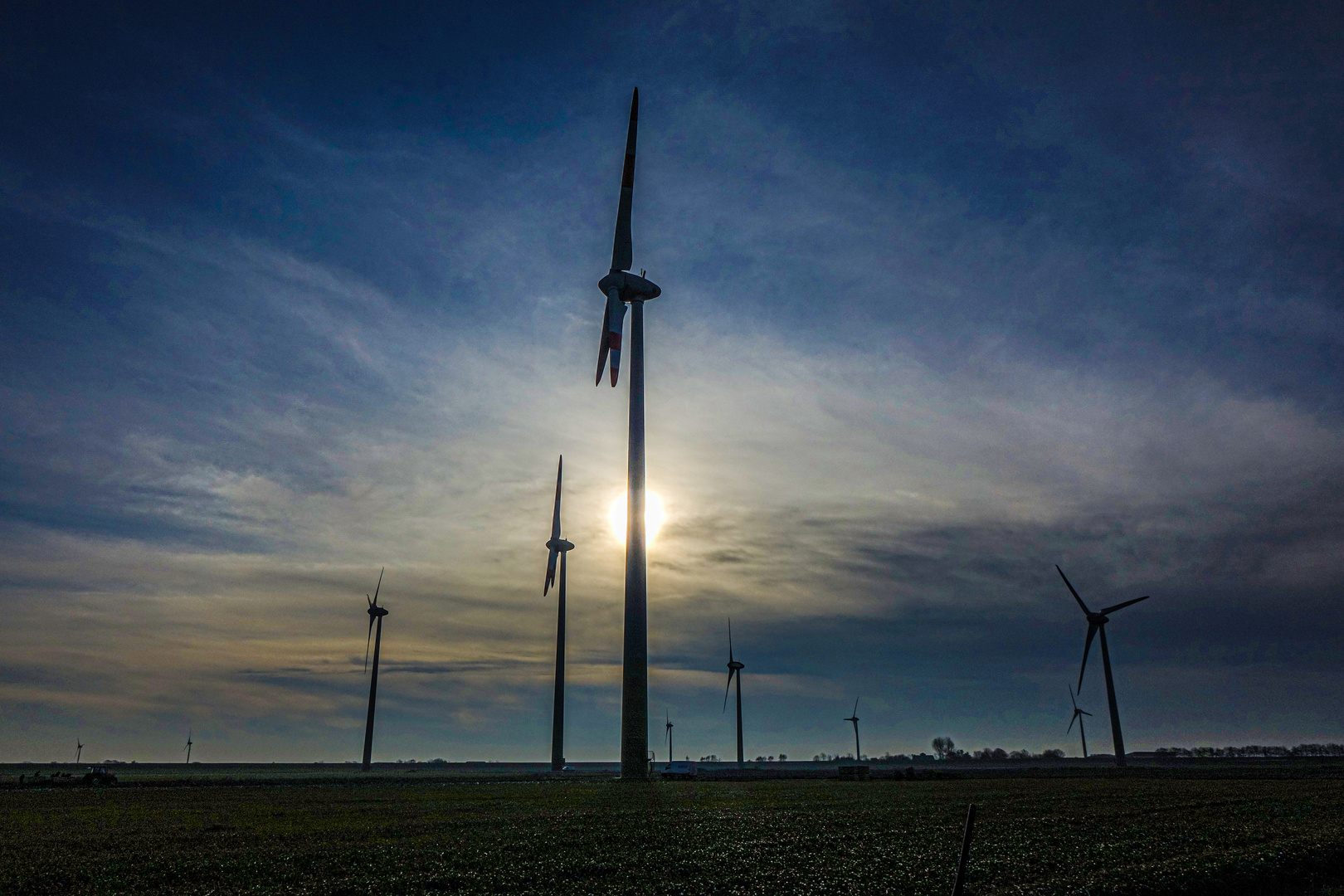 Windräder in Dithmarschen