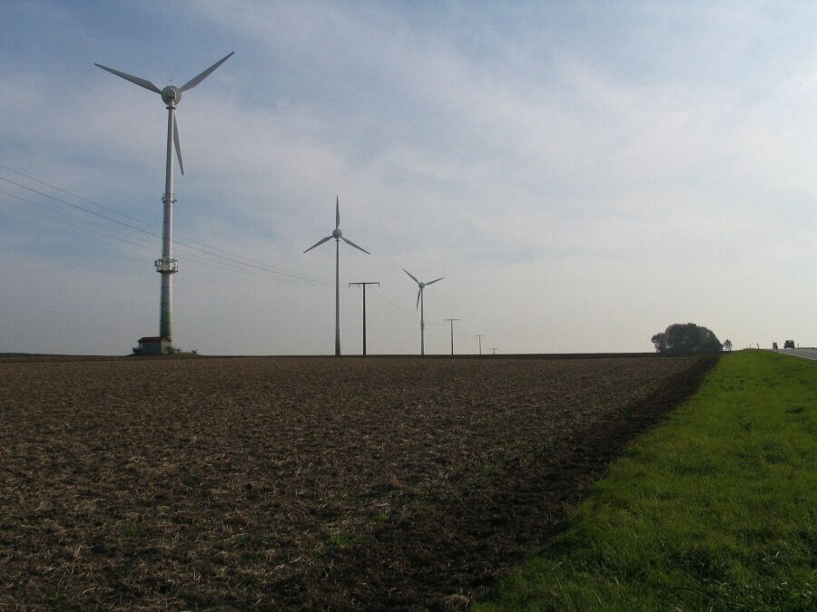 Windräder in Rheinhessen