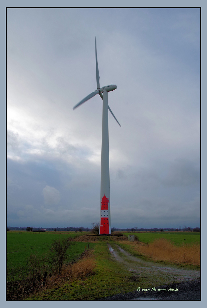 Windräder können auch schön aussehen