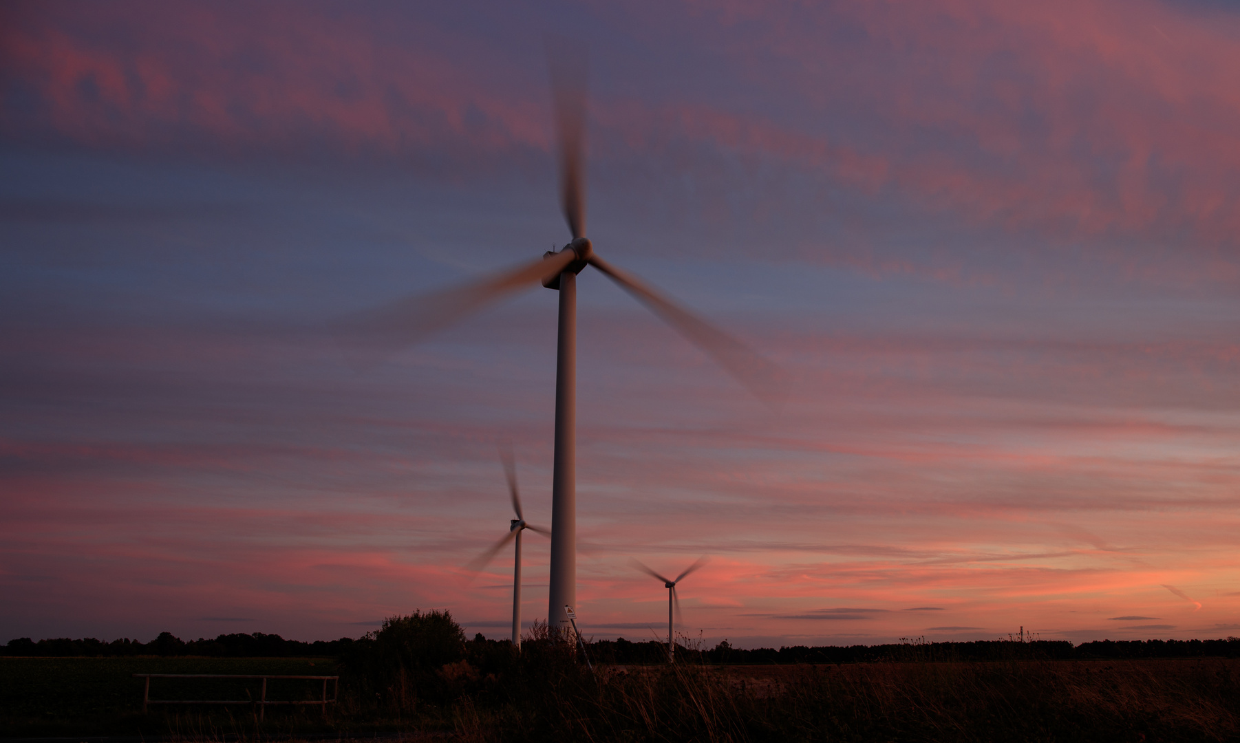 Windräder, mittig ;-)