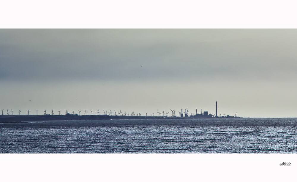 Windräder Skyline