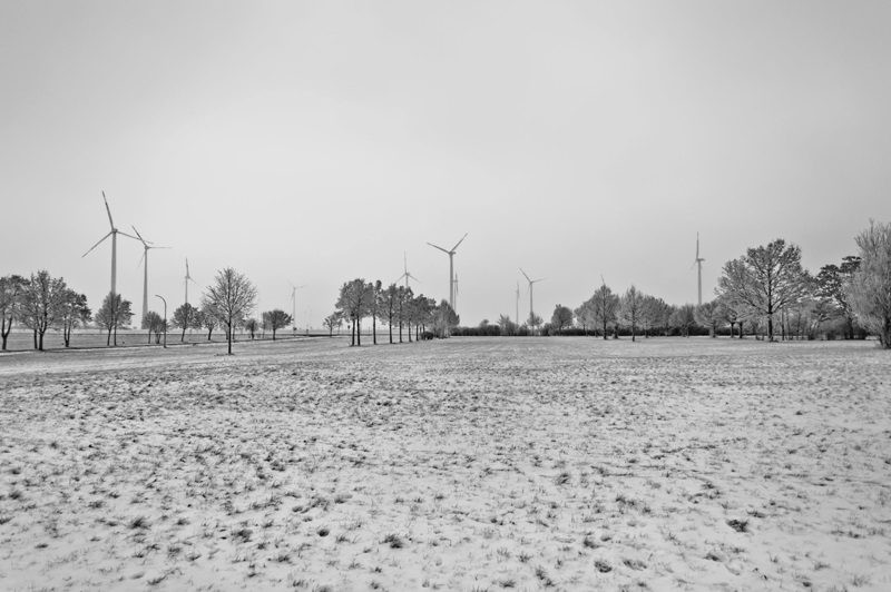 Windräder stehen still