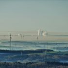 Windräder vs Steinkohlekraftwerk