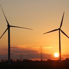 Windräder zwischen Meerbusch-Osterath und Willich