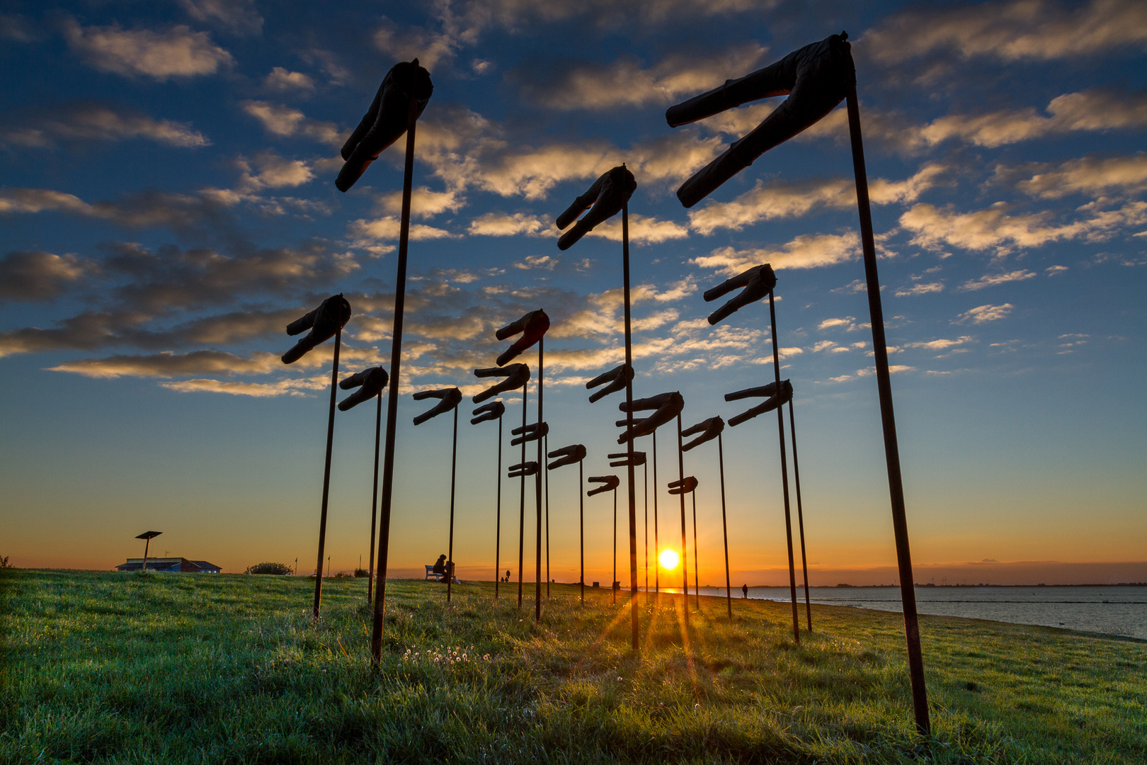 Windrichtung an der Nordsee