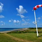 Windsack - Oosterschelde, an der sog. Oosterscheldekering