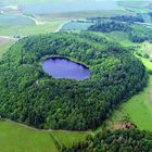 Windsborn-Kratersee bei Bettenfeld, Vulkaneifel, Deutschland