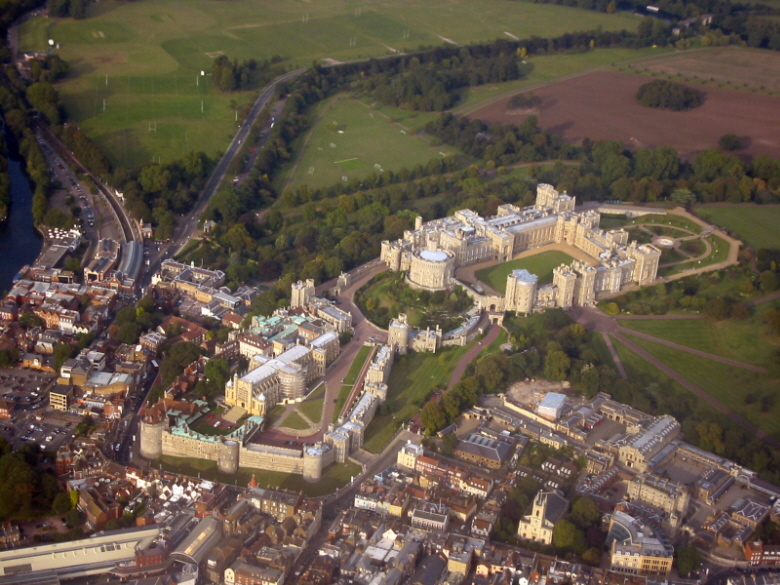 Windsor Castle von oben