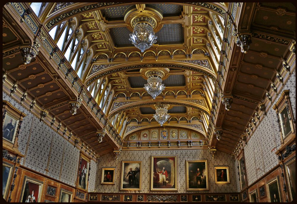Windsor Castle - Waterloo Chamber
