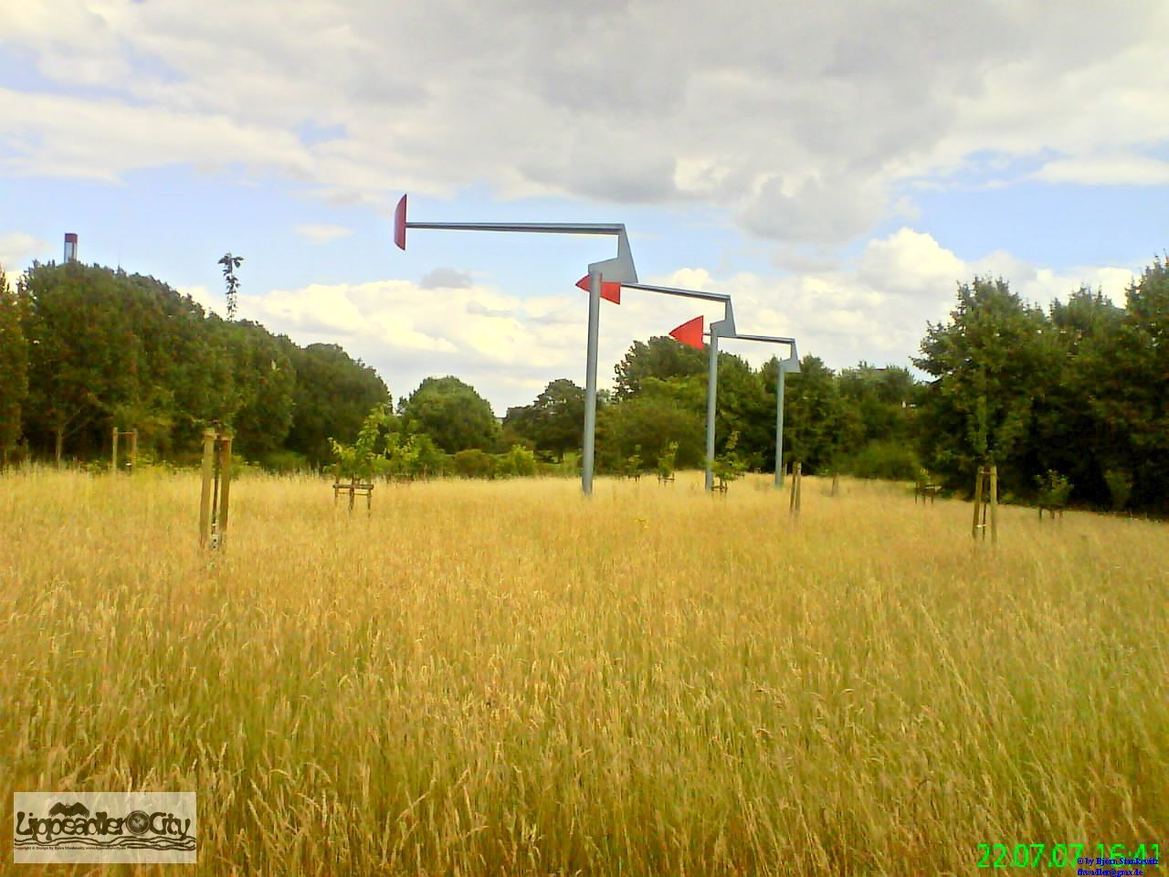 Windspiel an der Lippe in Lünen