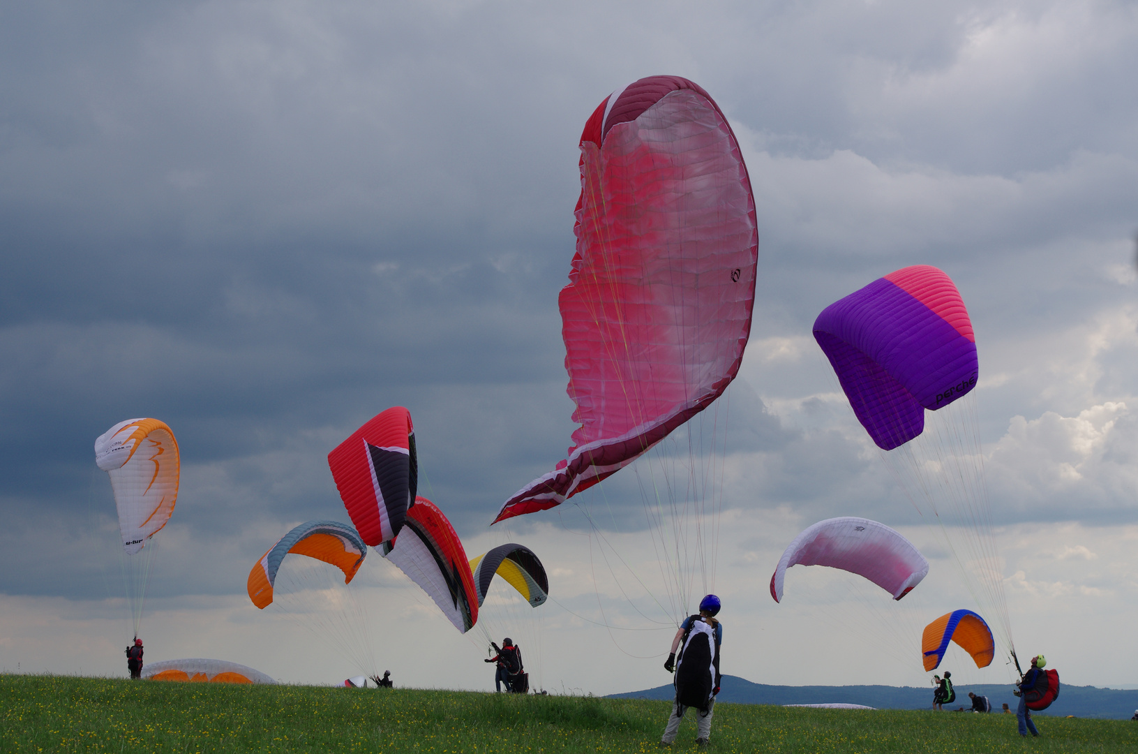 Windspiel auf der Wasserkuppe