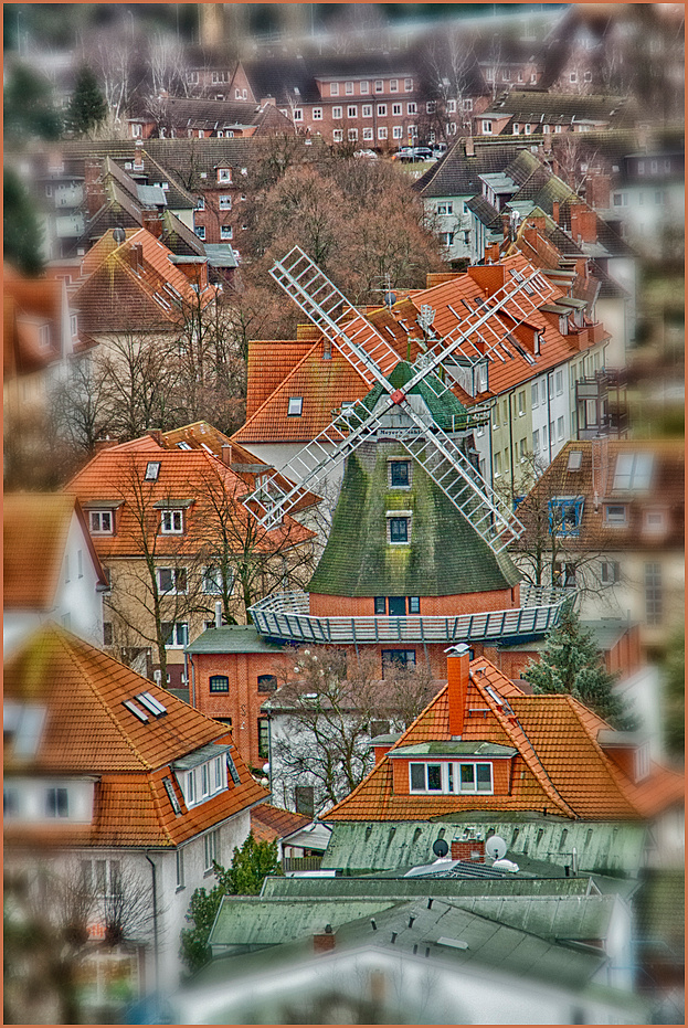 Windstill in Warnemünde....