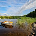 Windstille am See