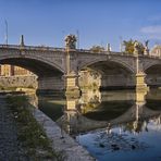 Windstille am Tiber - Rom -