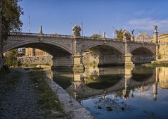 Windstille am Tiber - Rom -