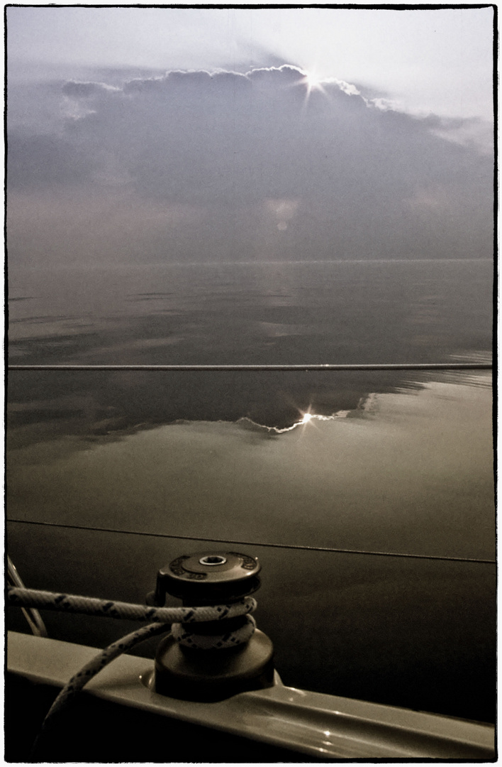 Windstille auf der Ostsee