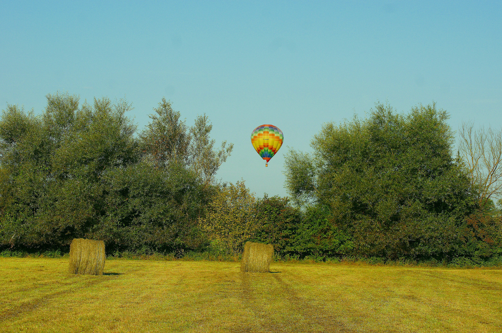 Windstille geniesen.