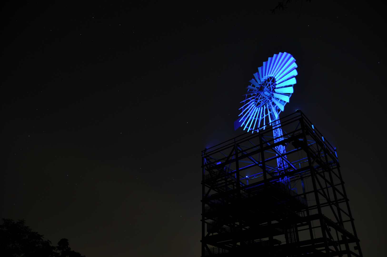 Windstille Sternennacht