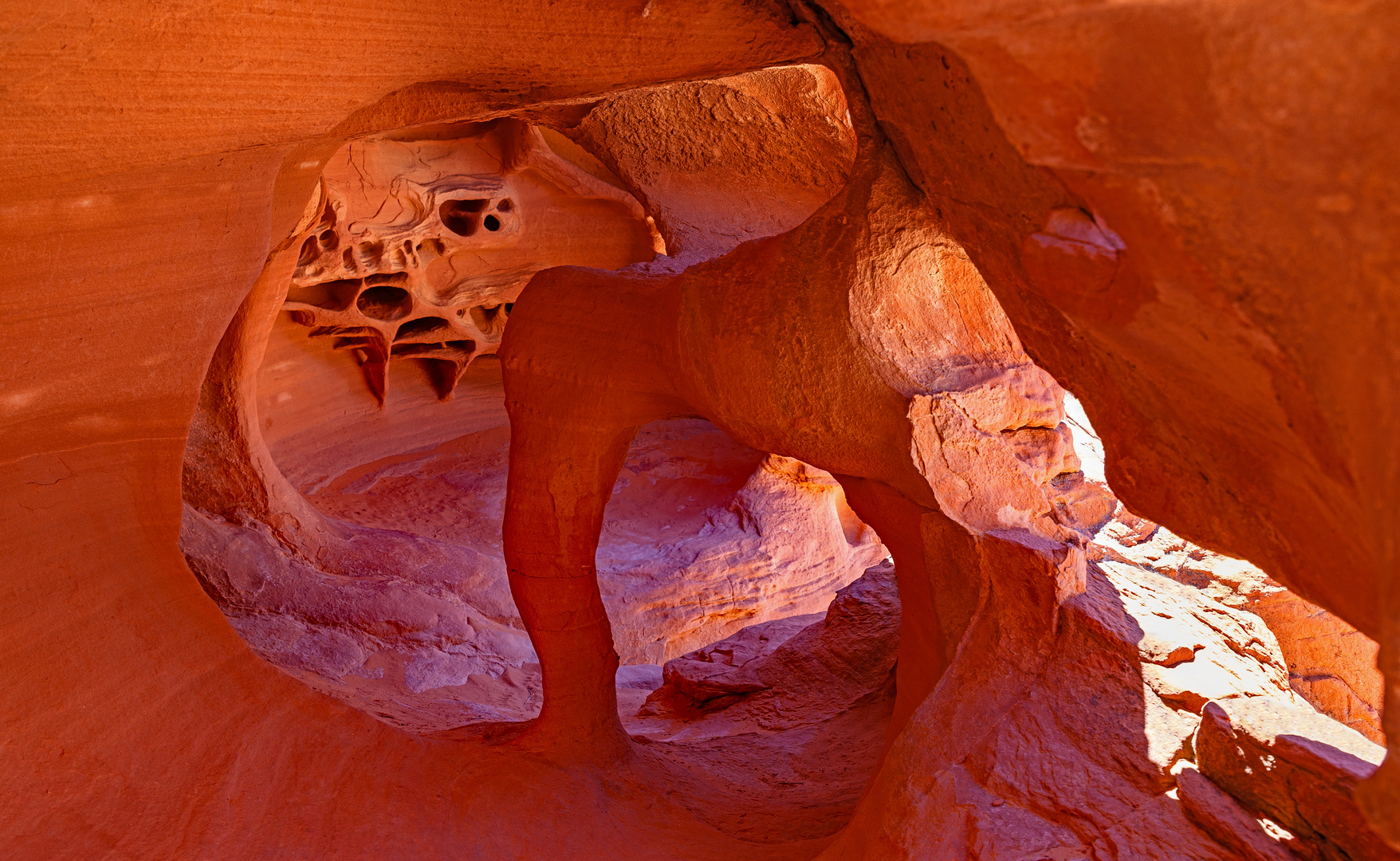 Windstone Arch mit der "Wandskulptur"