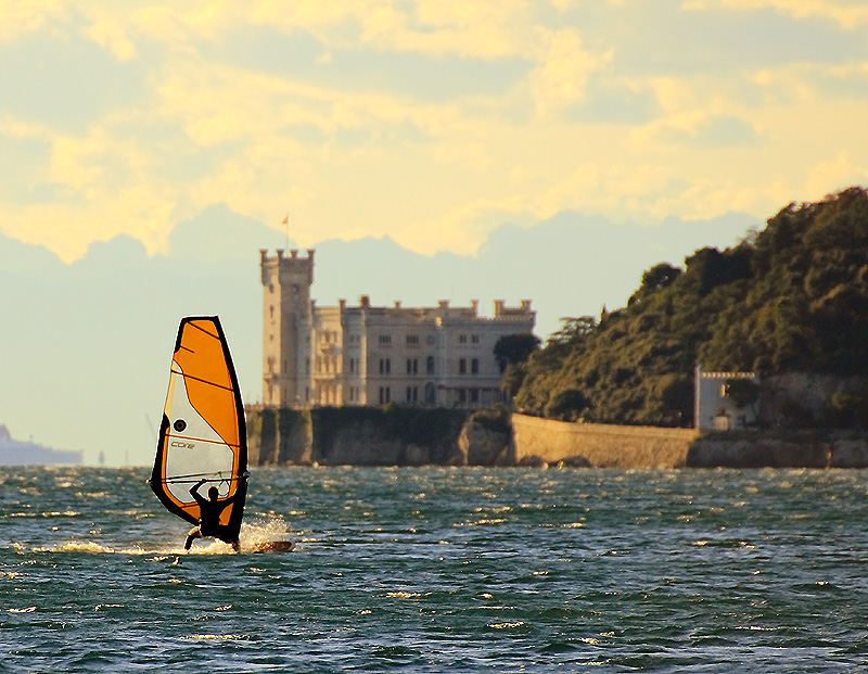 Windsurf a Trieste