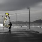 Windsurf en tierra