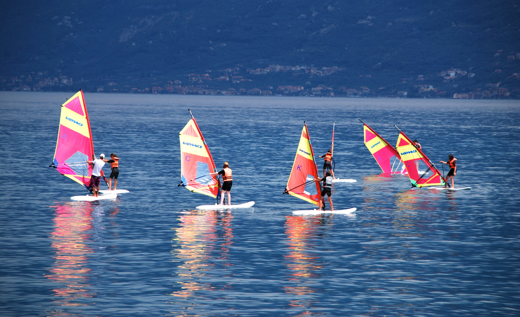 windsurf sul lago di Garda...